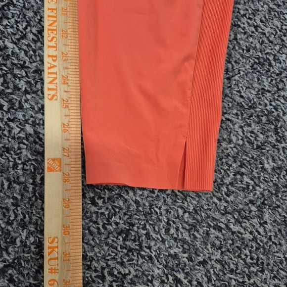 NWT ATHLETA Brooklyn Ankle Pants 12 Sunset Glow Pants #198671 NEW Coral - Picture 7 of 9